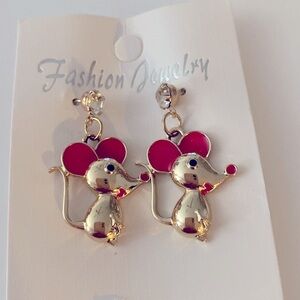 Mouse earrings